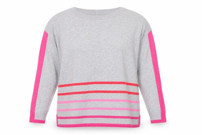 Womens UK Size 16 Debenhams Grey Pullover Jumper