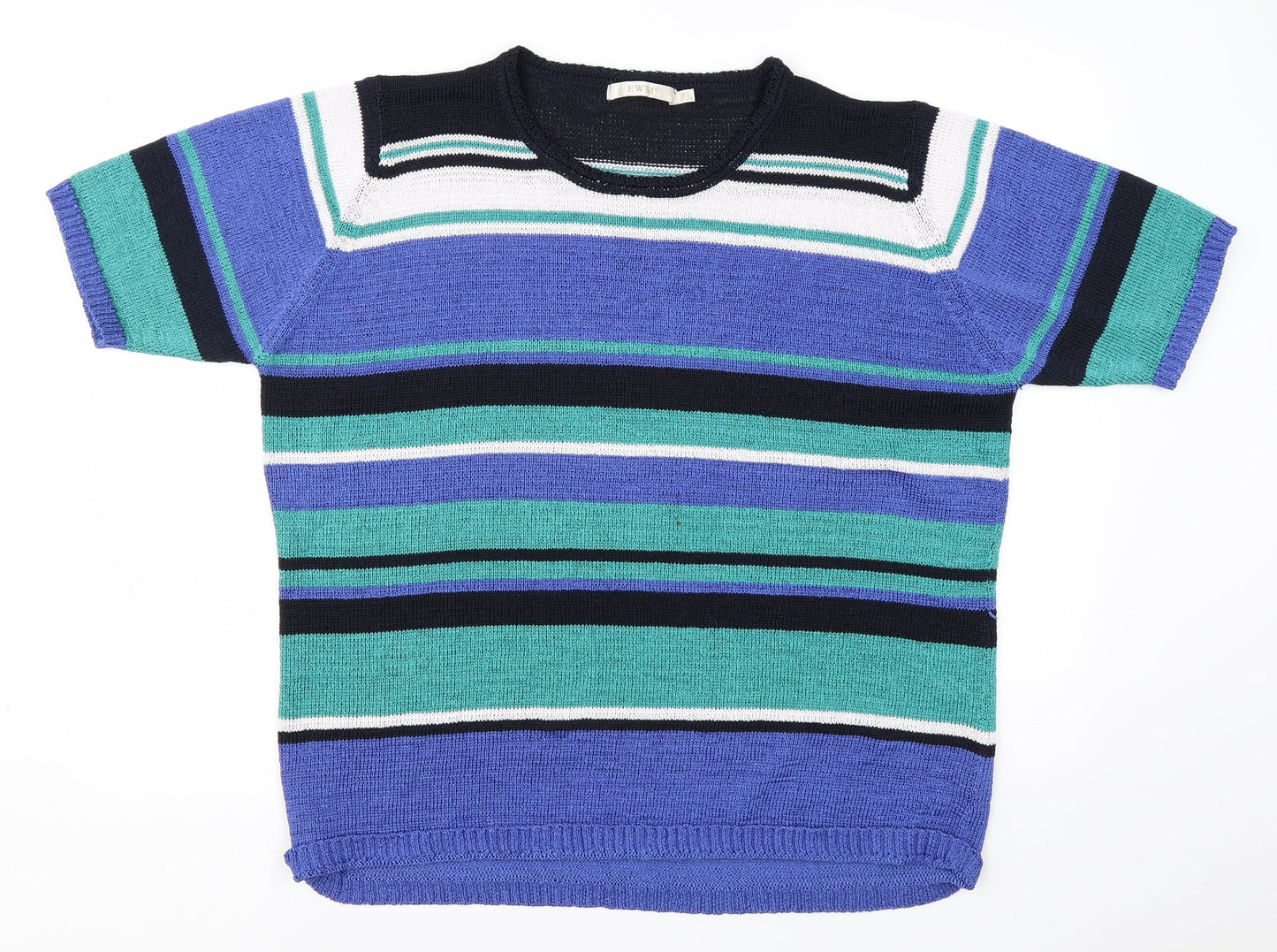 Womens UK Size XL EWM Blue Pullover Jumper