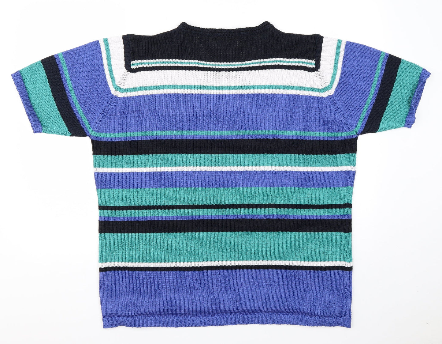 Womens UK Size XL EWM Blue Pullover Jumper