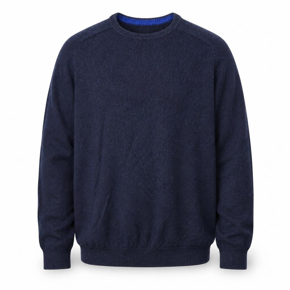Mens UK Size XL Easy Blue Pullover Jumper