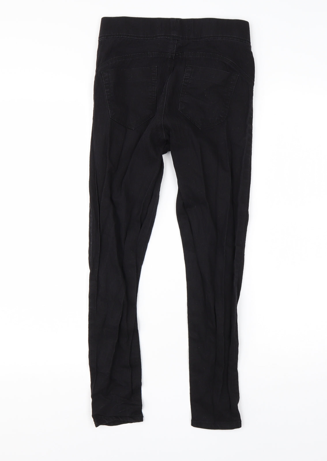 Denim Co Womens Black  Cotton Jegging Jeans Size 6 L24 in Regular