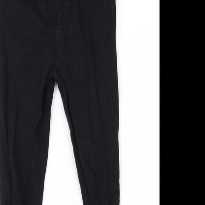 Denim Co Womens Black  Cotton Jegging Jeans Size 6 L24 in Regular