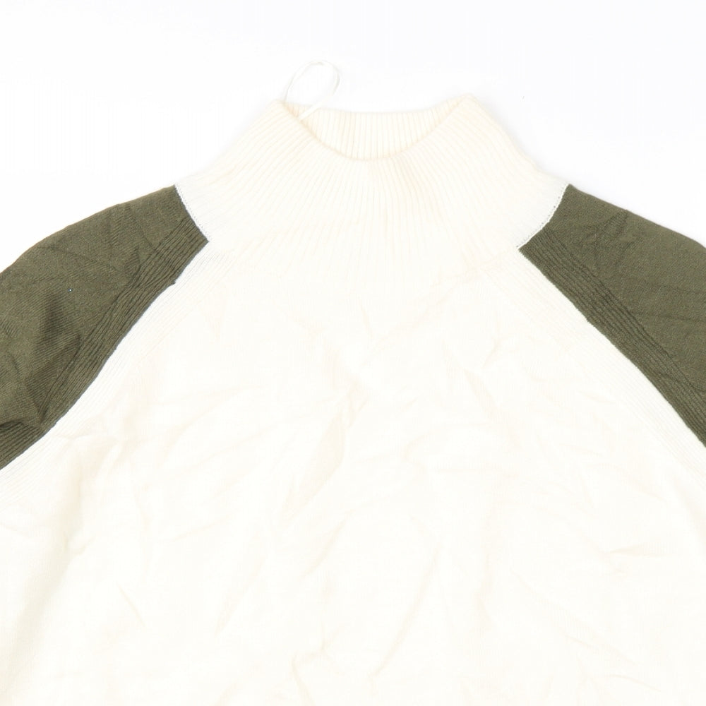 Womens UK Size S M&S Beige Pullover Jumper