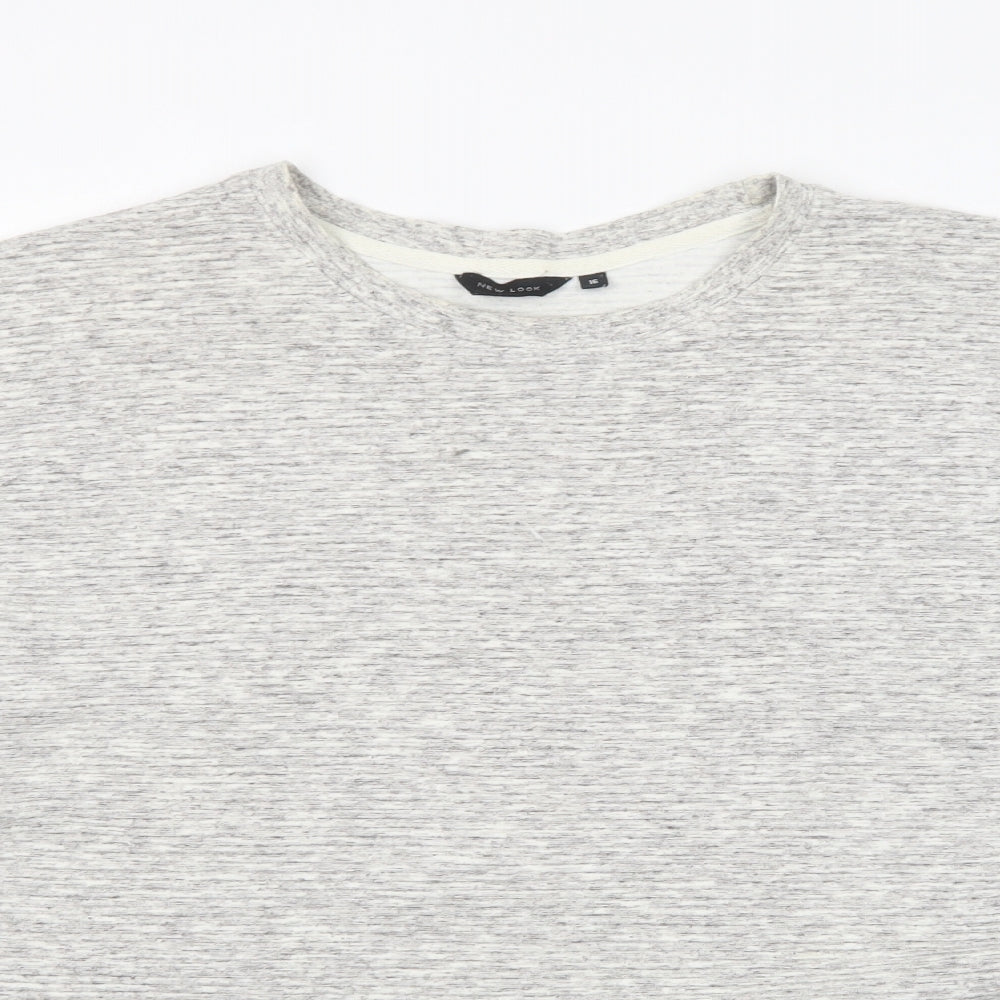 Womens UK Size 16 New Look Grey Pullover Jumper