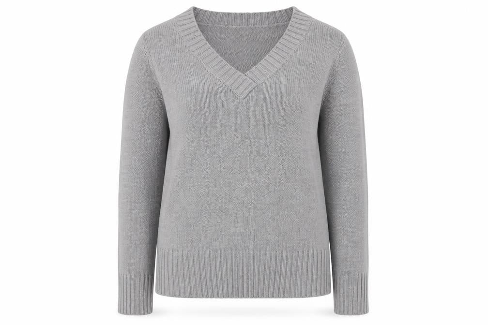 Womens UK Size 12 Redoute Grey Pullover Jumper
