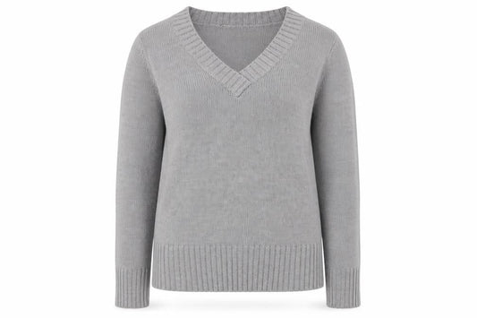 Womens UK Size 12 Redoute Grey Pullover Jumper