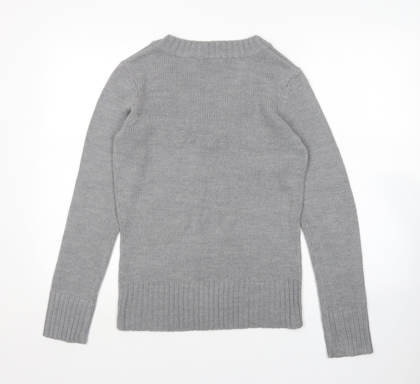 Womens UK Size 12 Redoute Grey Pullover Jumper