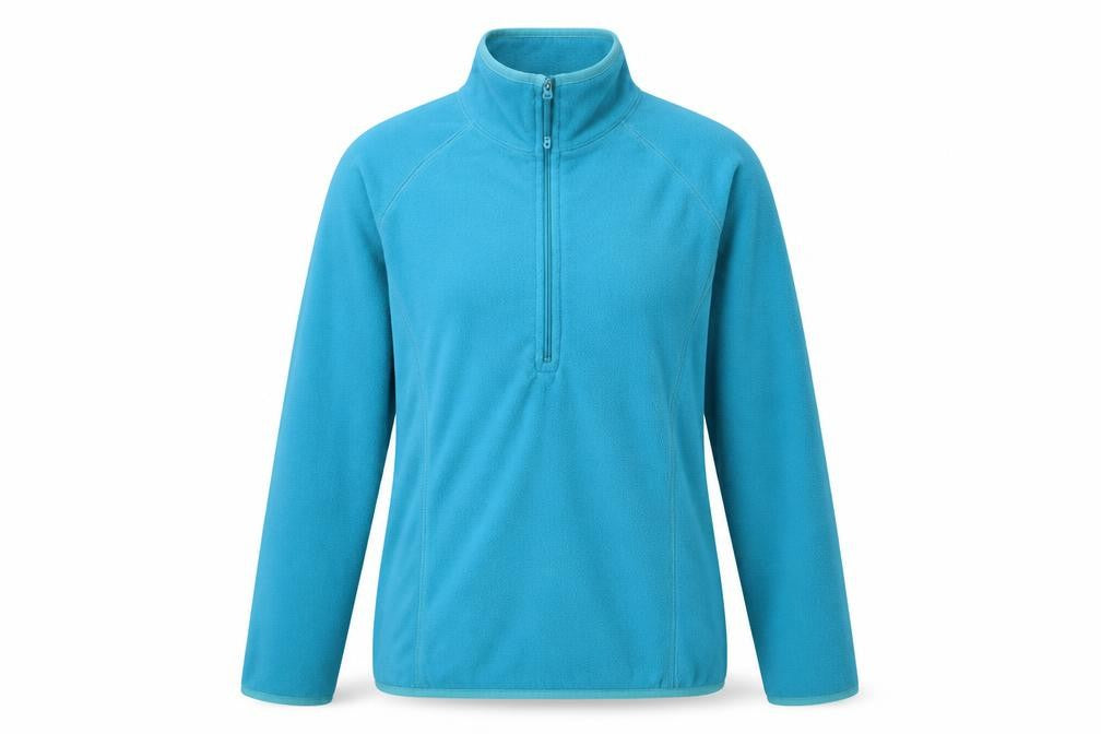 Front view of Joe Fresh women’s green pullover sweatshirt, size S