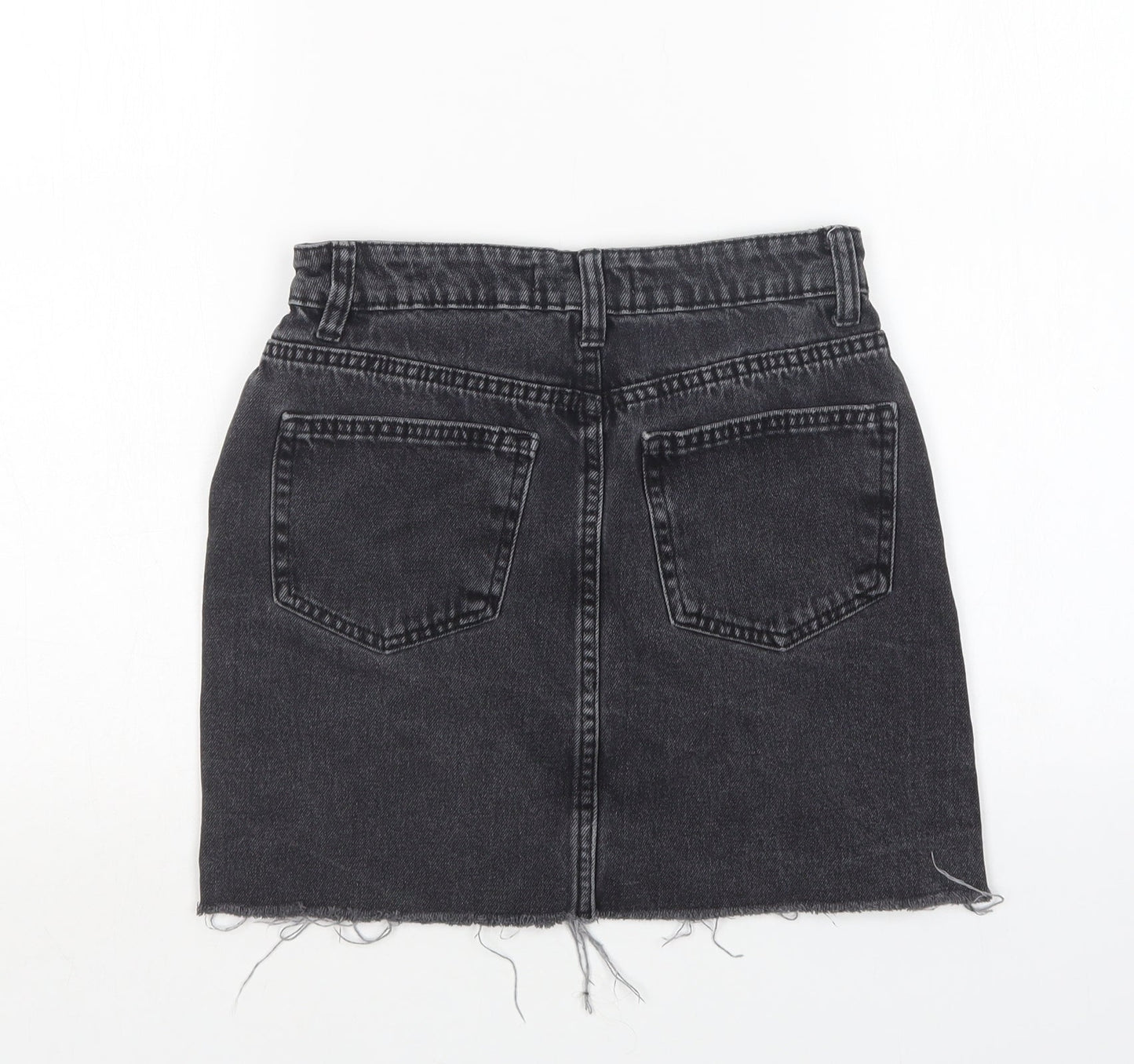 Womens UK Size 4 Denim Co Mini  Skirt