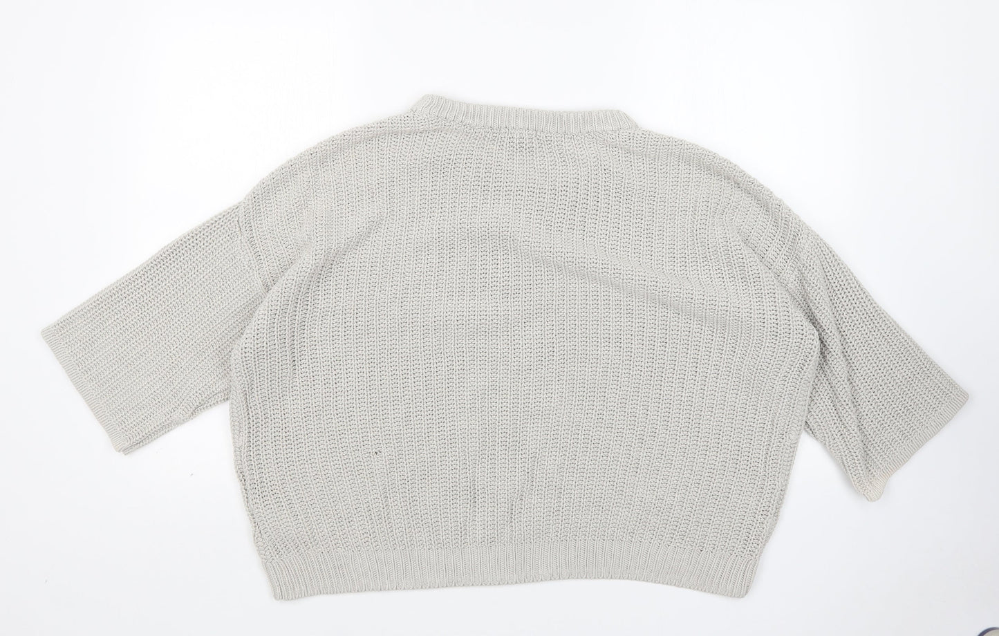 Womens UK Size M H&M Grey Pullover Jumper