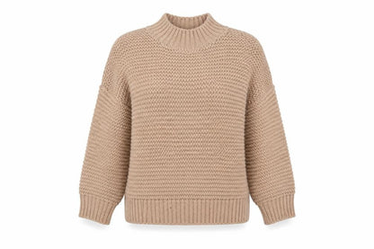 Womens UK Size S Missguided Brown Pullover Jumper