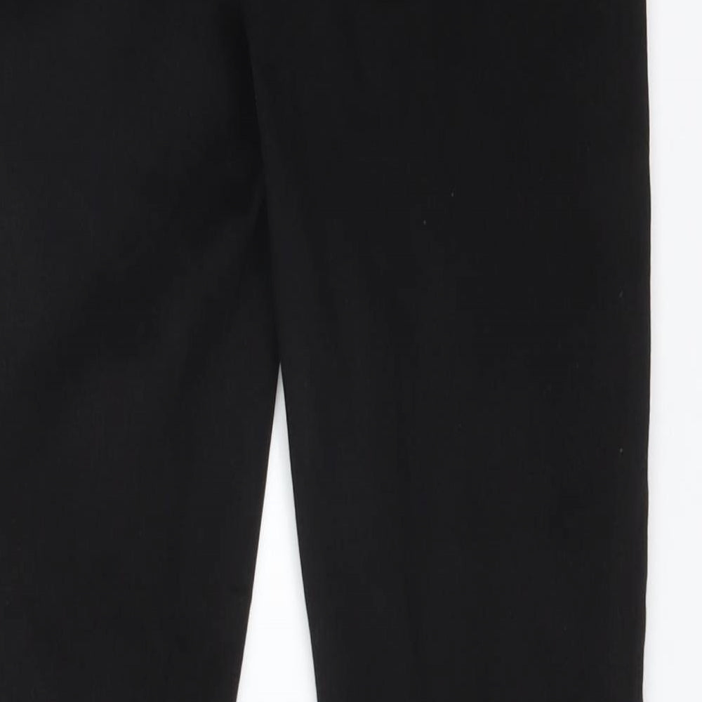 DENIM CO Womens Black  Cotton Skinny Jeans Size 10 L29 in Regular