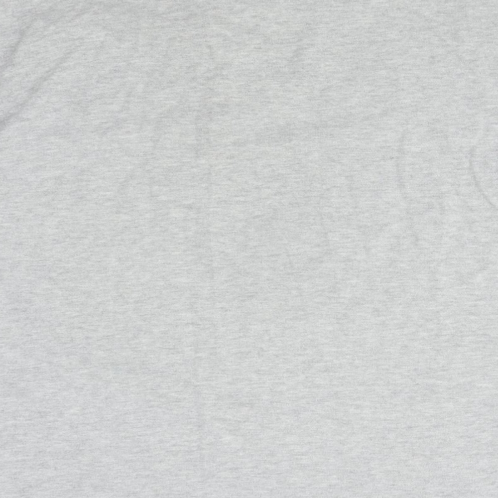 Easy Mens Grey  Cotton  Polo Size L Collared