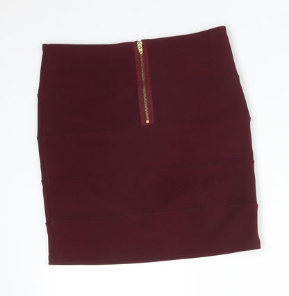 Womens UK Size 10 Topshop Straight & Pencil  Skirt