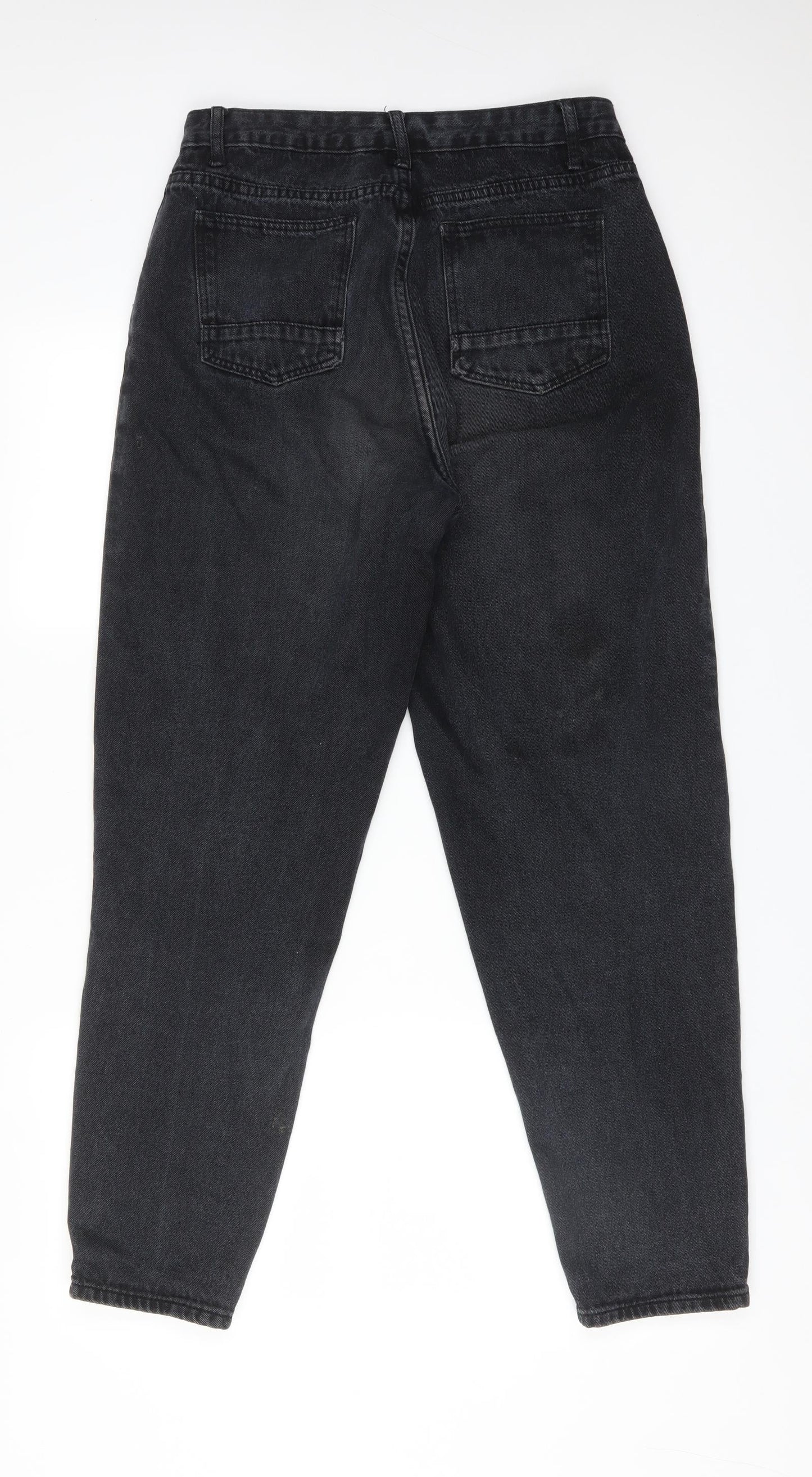 SheIn Womens Black  Cotton Straight Jeans Size S L29 in Regular