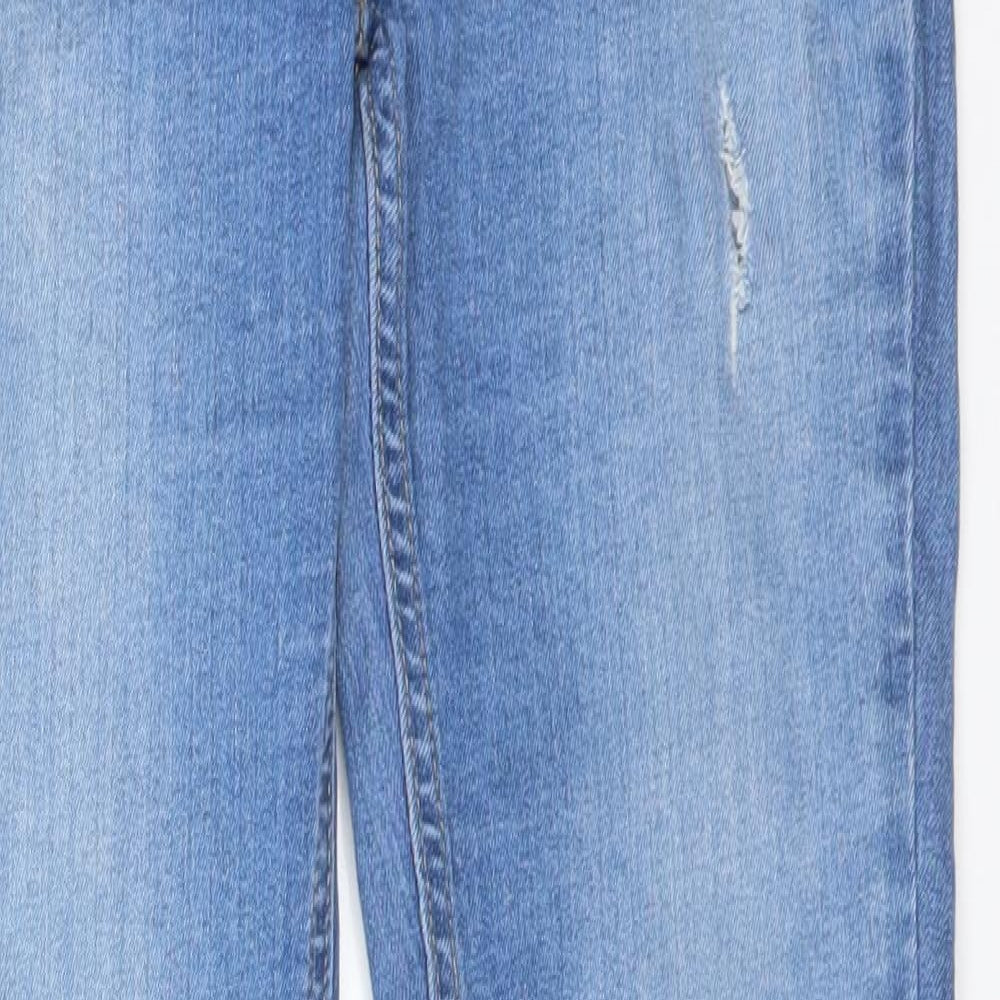 DENIM CO Womens Blue  Cotton Skinny Jeans Size 8 L29 in Regular