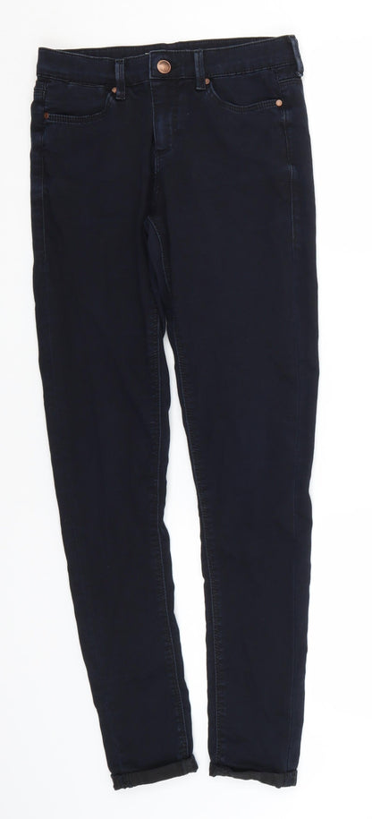 Topshop Womens Blue  Cotton Jegging Jeans Size 26 in L26 in Regular