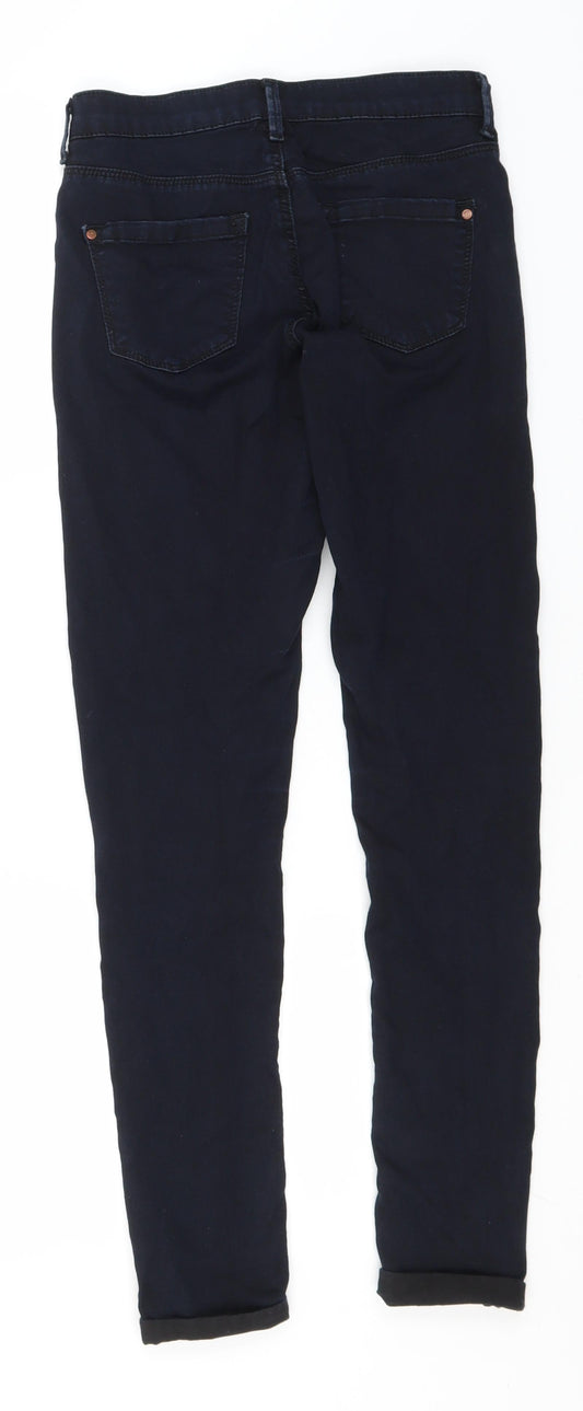 Topshop Womens Blue  Cotton Jegging Jeans Size 26 in L26 in Regular