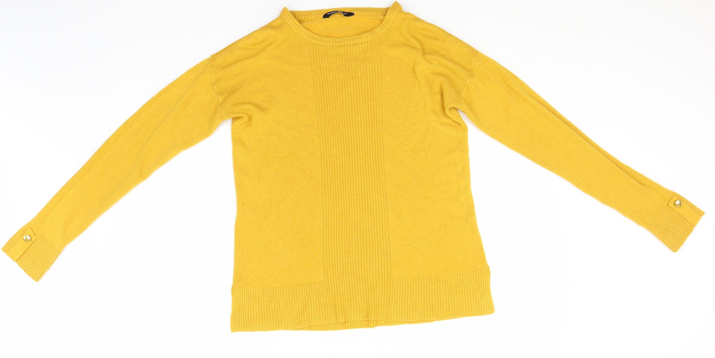 Womens UK Size M Select Orange Pullover Jumper