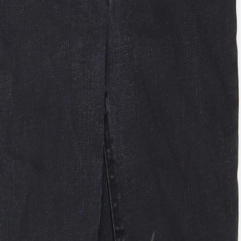 New Look Womens Black  Cotton Skinny Jeans Size 8 L26 in Regular