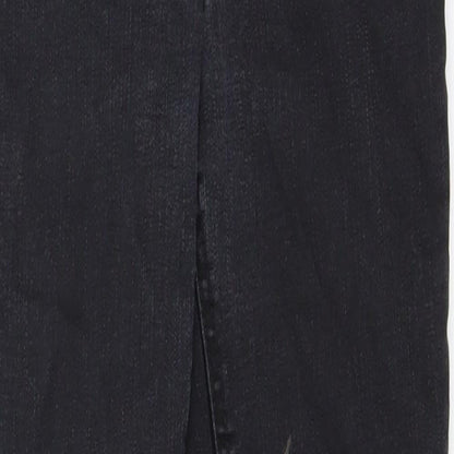 New Look Womens Black  Cotton Skinny Jeans Size 8 L26 in Regular