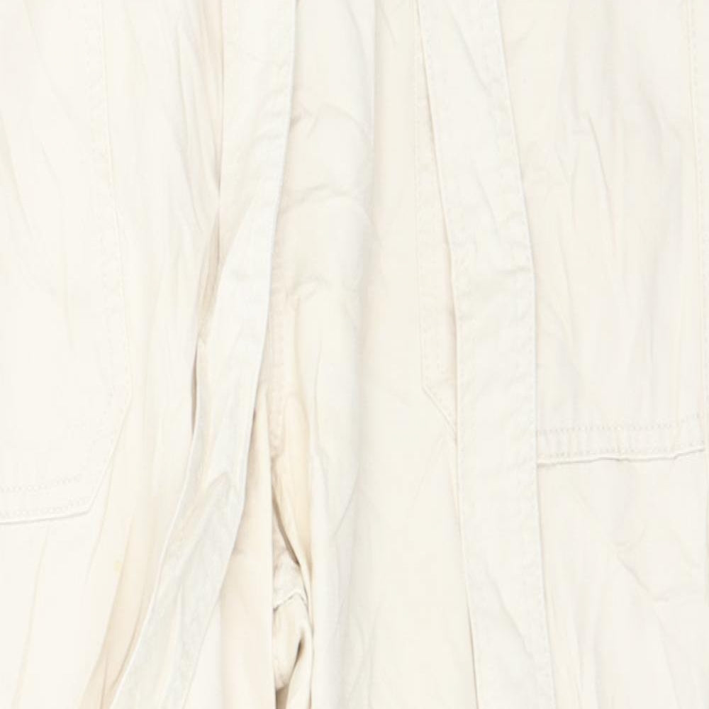 Womens UK Size 12 New Look Regular Fit  Ivory Trousers
