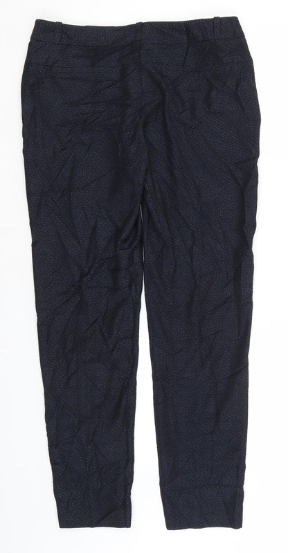 Womens UK Size 10 NEXT Regular Fit  Blue Trousers