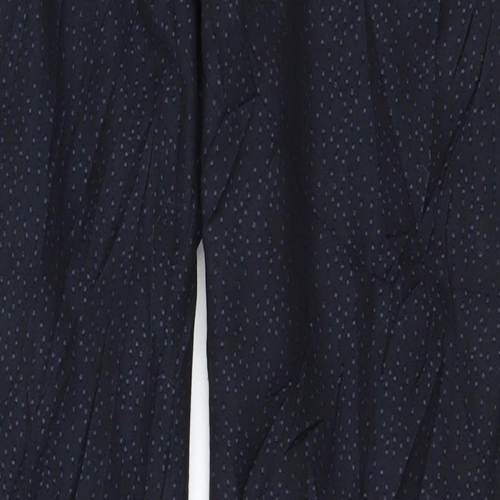 Womens UK Size 10 NEXT Regular Fit  Blue Trousers