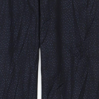 Womens UK Size 10 NEXT Regular Fit  Blue Trousers