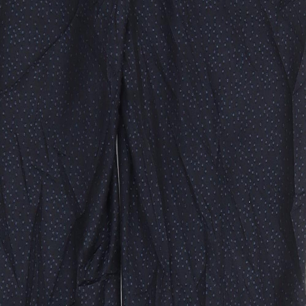 Womens UK Size 10 NEXT Regular Fit  Blue Trousers