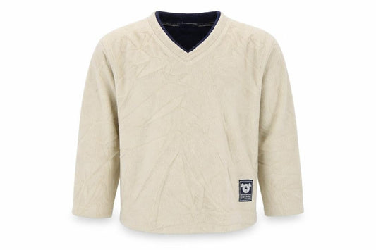 George Boys Green V-Neck  Polyester Pullover Jumper Size 2-3 Years