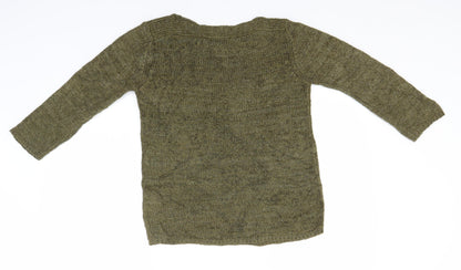Womens UK Size 10 Dorothy Perkins Brown Pullover Jumper