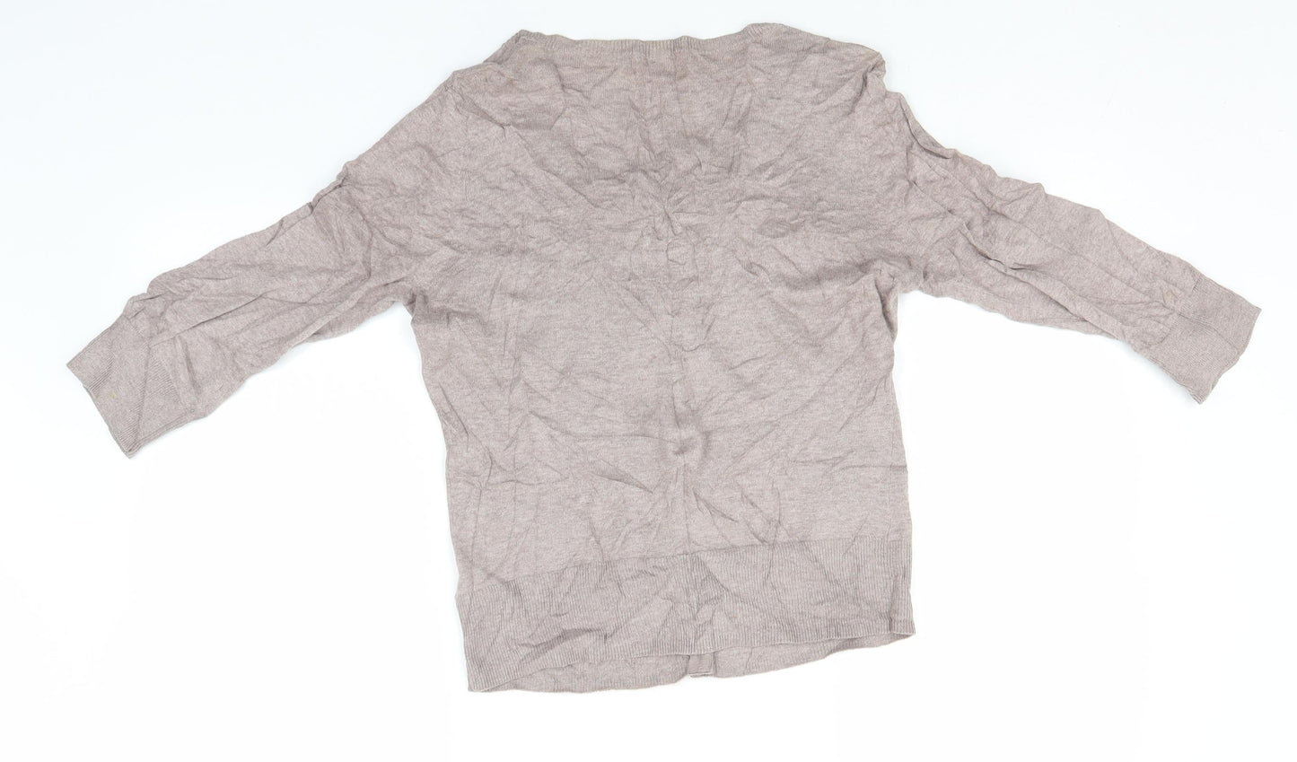 Womens UK Size 12 Monsoon Grey Cardigan Jumper