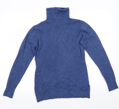 Womens UK Size  Preworn Blue Pullover Jumper