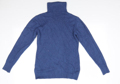 Womens UK Size  Preworn Blue Pullover Jumper