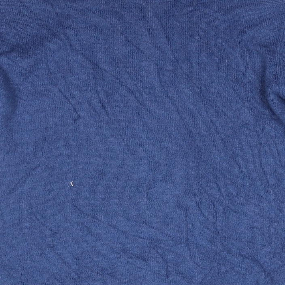 Womens UK Size  Preworn Blue Pullover Jumper