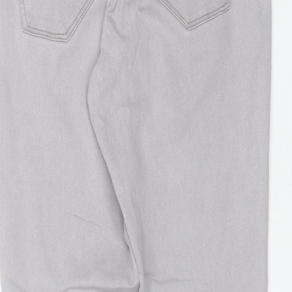 Denim Co Womens Grey  Cotton Jegging Jeans Size 14 L27 in Regular