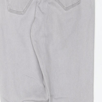 Denim Co Womens Grey  Cotton Jegging Jeans Size 14 L27 in Regular