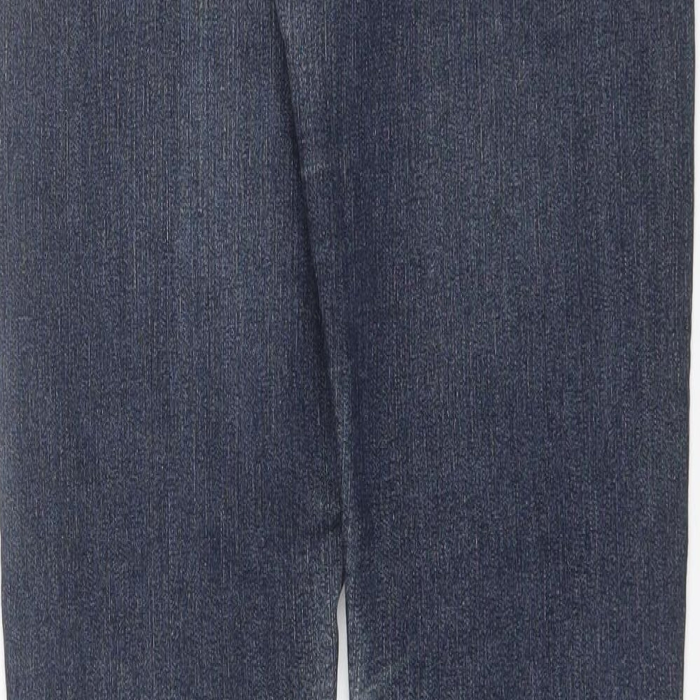 Denim CO Womens Blue  Cotton Skinny Jeans Size 12 L29 in Regular