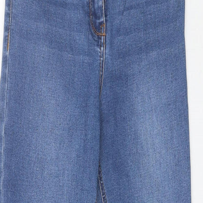 Womens UK Size 8 Papaya Regular Fit Skinny Blue Jeans