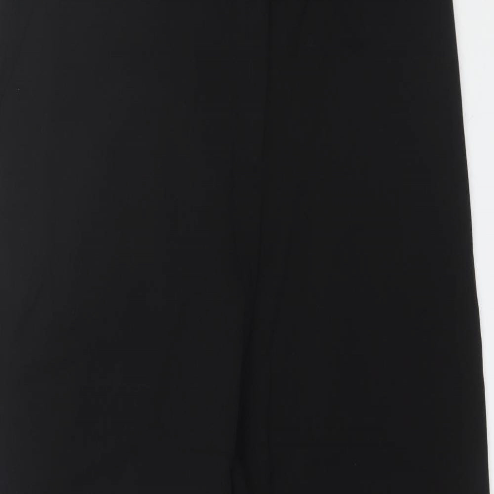 Womens UK Size 14 Dorothy Perkins Regular Fit Dress Pants Black Trousers