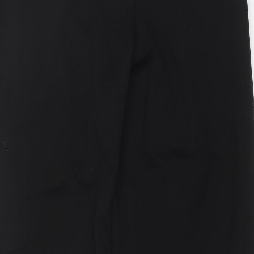 Womens UK Size 14 Dorothy Perkins Regular Fit Dress Pants Black Trousers