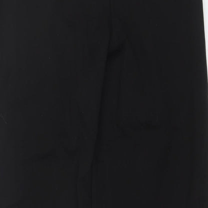Womens UK Size 14 Dorothy Perkins Regular Fit Dress Pants Black Trousers