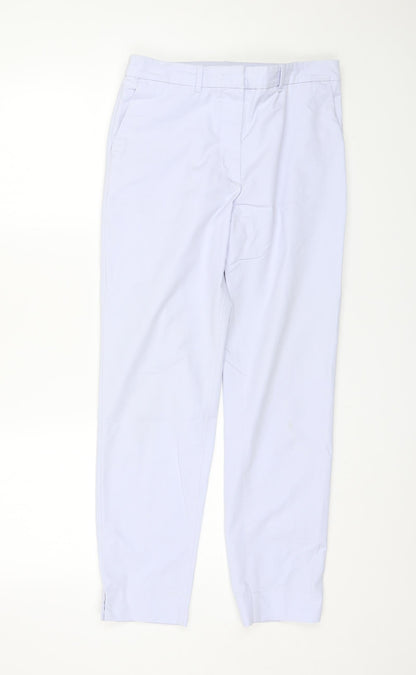 Womens UK Size 8 Marks and Spencer Regular Fit  Blue Trousers