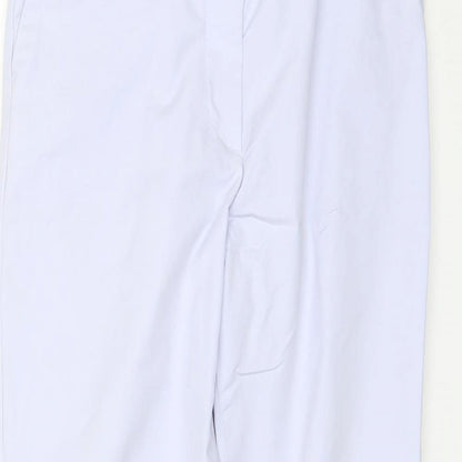 Womens UK Size 8 Marks and Spencer Regular Fit  Blue Trousers