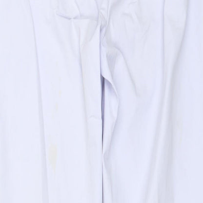 Womens UK Size 8 Marks and Spencer Regular Fit  Blue Trousers