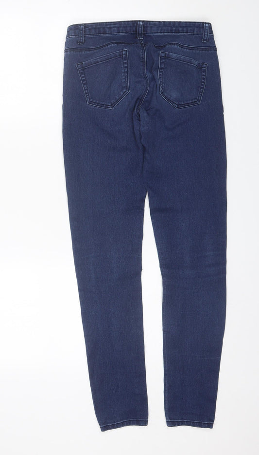 Denim co Womens Blue  Cotton Skinny Jeans Size 8 L29 in Regular