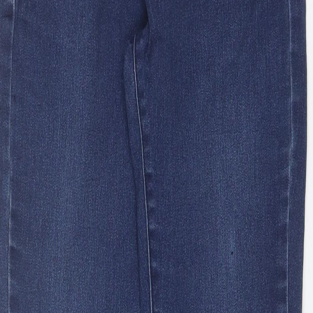Denim co Womens Blue  Cotton Skinny Jeans Size 8 L29 in Regular