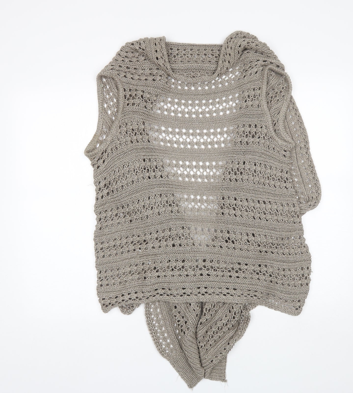 Womens UK Size M Casamia Beige Cardigan Jumper