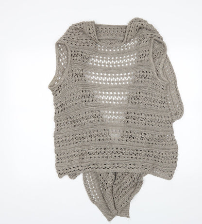 Womens UK Size M Casamia Beige Cardigan Jumper